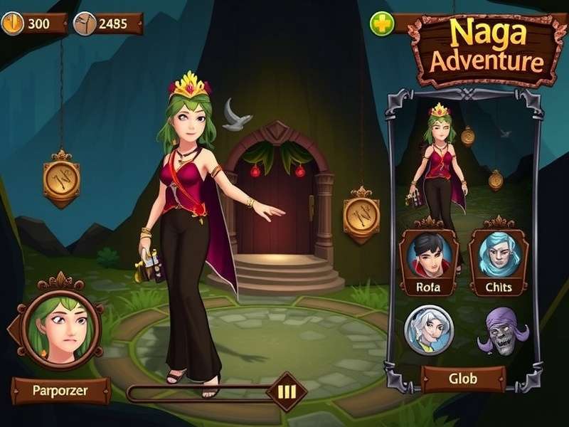 Mystic Naga Adventure Gameplay Screenshot
